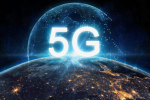 visual of 5G over the earth