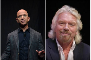 Financial Express: Celebrity guinea pigs: Richard Branson and Jeff Bezos going to Space