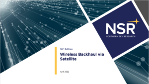 Wireless Backhaul Via Satellite